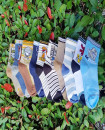 Kids Dinosaurs Design 6Y-8Y Cotton Socks Set of 10 Pairs KS72